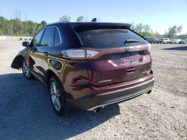 Photo 3 from auction – 2018 FORD EDGE TITAN with VIN 2FMPK4K99JBB80621