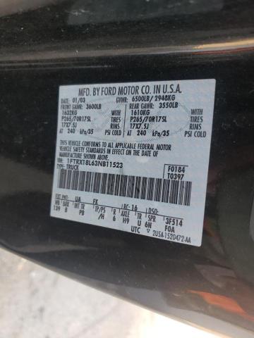 صورة رقم 10 من المزاد - 2003 FORD F150 مع VIN 1FTRX18L63NB11523