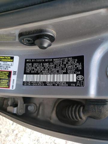 Photo 10 from auction – 2016 TOYOTA COROLLA EC with VIN 2T1BPRHE4GC664293