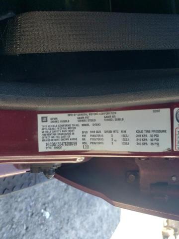 Photo 10 from auction – 2007 CHEVROLET COLORADO with VIN 1GCDS13E478200769
