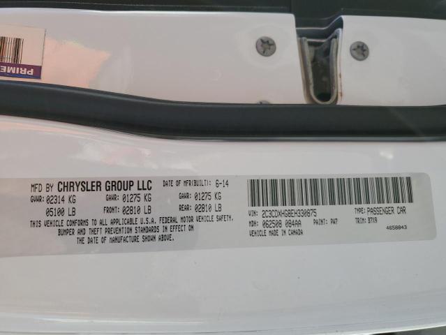 Photo 10 from auction – 2014 DODGE CHARGER SX with VIN 2C3CDXHG8EH330875