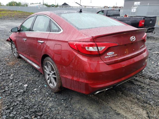 Photo 3 from auction – 2016 HYUNDAI SONATA SPO with VIN 5NPE34AB6GH427474