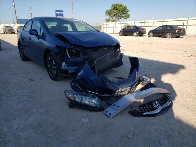 HONDA CIVIC EX 2013 with VIN 19XFB2F89DE237578 - Photo from auction