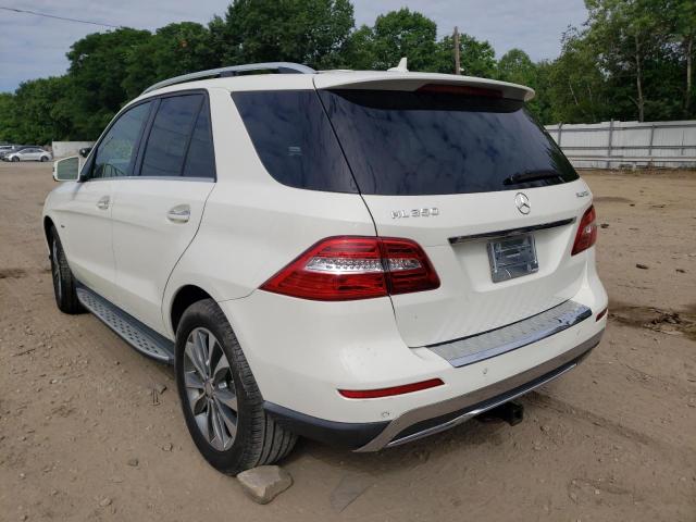 Photo 3 from auction – 2012 MERCEDES-BENZ ML 350 BLU with VIN 4JGDA2EB6CA083349