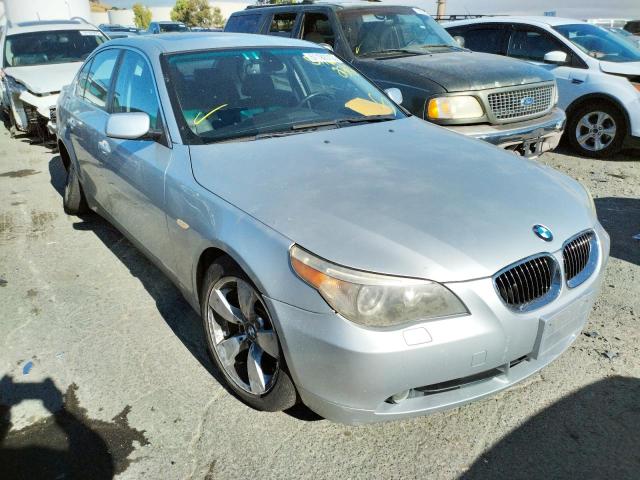 BMW 530 I 2007 with VIN WBANE73517CM55212 - Photo from auction