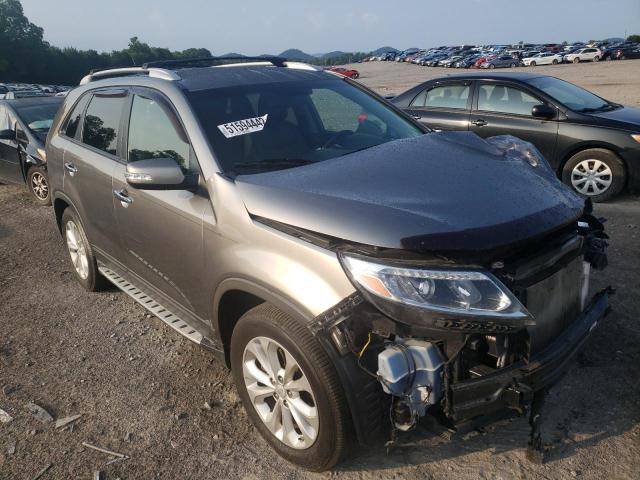 KIA SORENTO EX 2015 with VIN 5XYKU4A76FG555649 - Photo from auction