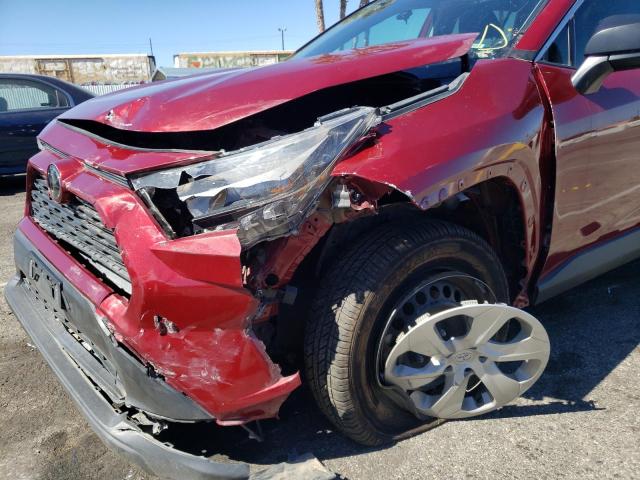 Photo 9 from auction – 2019 TOYOTA RAV4 LE with VIN 2T3F1RFV0KW015062