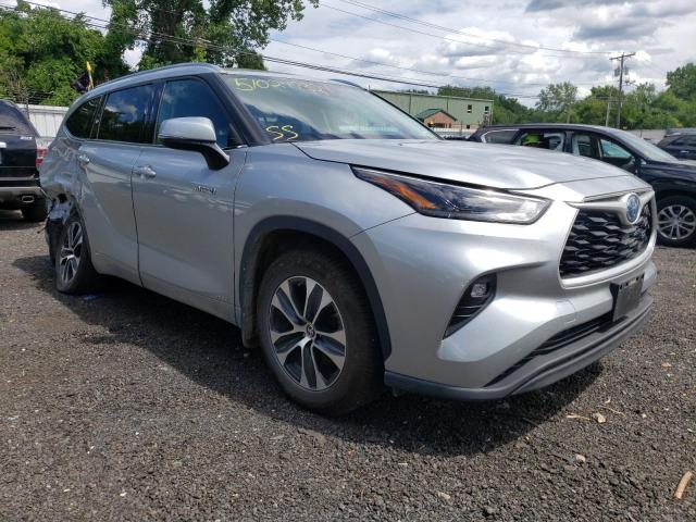TOYOTA HIGHLANDER 2021 with VIN 5TDGBRCH0MS521799 - Photo from auction