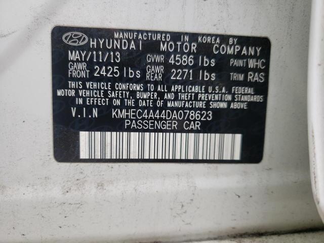 Photo 10 from auction – 2013 HYUNDAI SONATA HYB with VIN KMHEC4A44DA078623