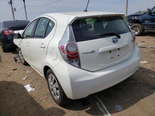 Photo 3 from auction – 2014 TOYOTA PRIUS C with VIN JTDKDTB34E1075713