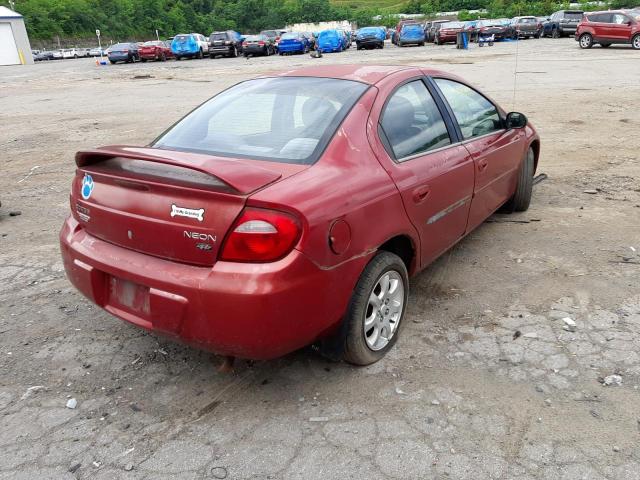 Photo 4 from auction – 2005 DODGE NEON SXT with VIN 1B3ES56C85D186712