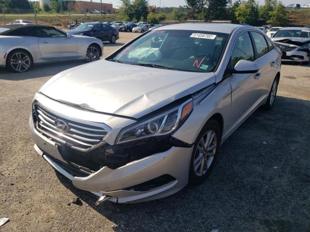 Photo 2 from auction – 2016 HYUNDAI SONATA SE with VIN 5NPE24AF2GH364153