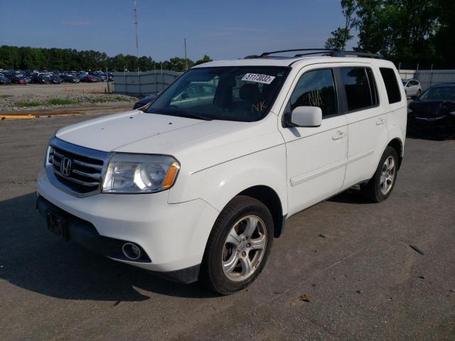 Photo 2 from auction – 2015 HONDA PILOT EXL with VIN 5FNYF3H54FB006428