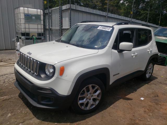 Photo 2 from auction – 2017 JEEP RENEGADE L with VIN ZACCJABBXHPG39281