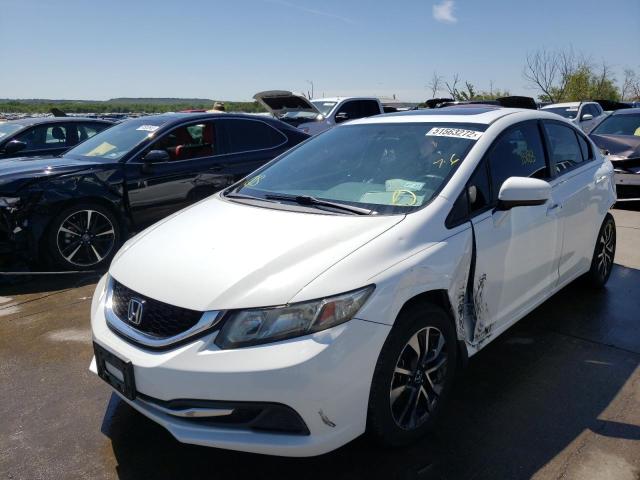 Photo 2 from auction – 2014 HONDA CIVIC EX with VIN 19XFB2F88EE065710