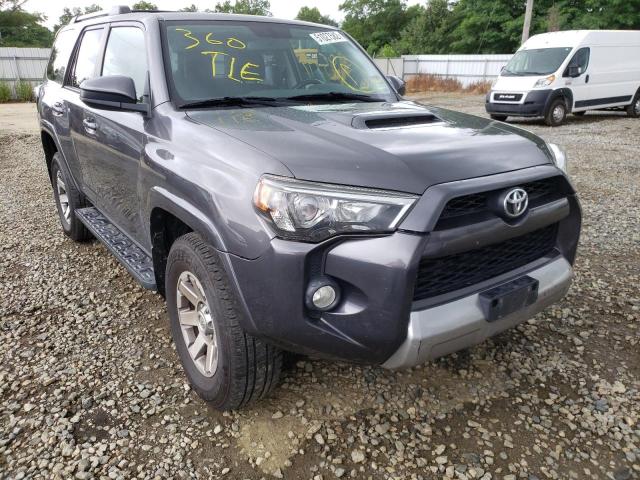TOYOTA 4RUNNER SR 2014 with VIN JTEBU5JRXE5184991 - Photo from auction