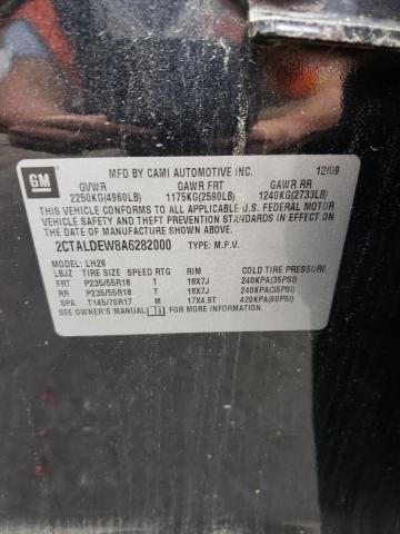 Photo 10 from auction – 2010 GMC TERRAIN SL with VIN 2CTALDEW8A6282000