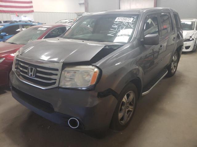 Photo 2 from auction – 2014 HONDA PILOT EXL with VIN 5FNYF3H51EB003369