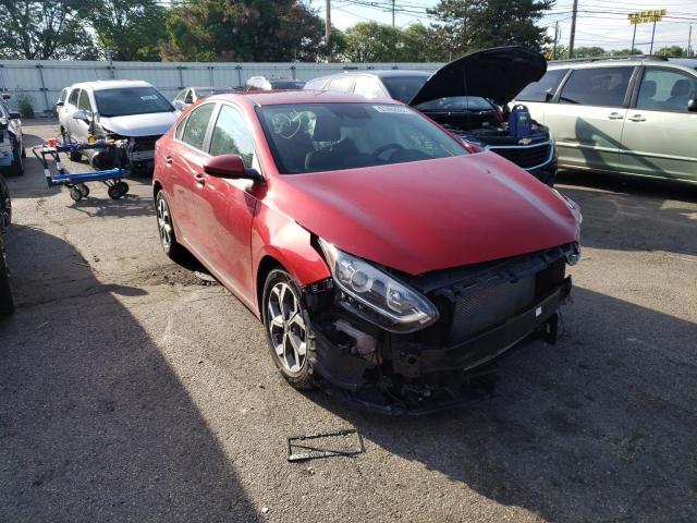 KIA FORTE FE 2020 with VIN 3KPF24AD0LE192271 - Photo from auction