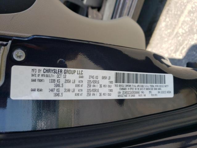 Photo 10 from auction – 2013 DODGE GRAND CARA with VIN 2C4RDGCGXDR590846