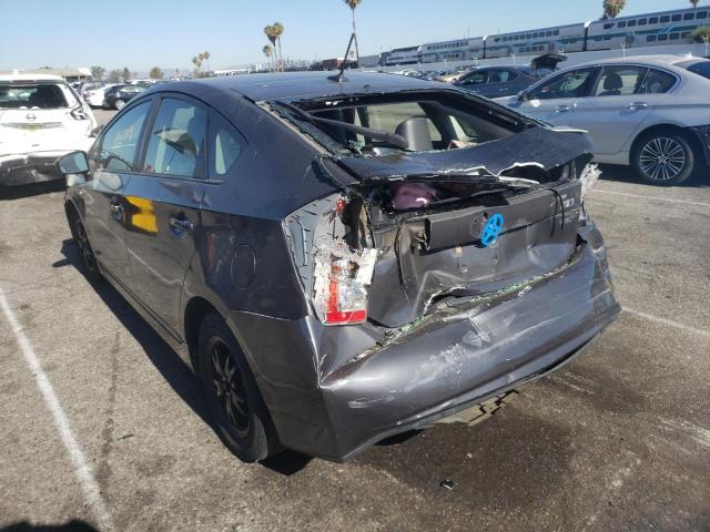 Photo 3 from auction – 2012 TOYOTA PRIUS with VIN JTDKN3DU8C1480277