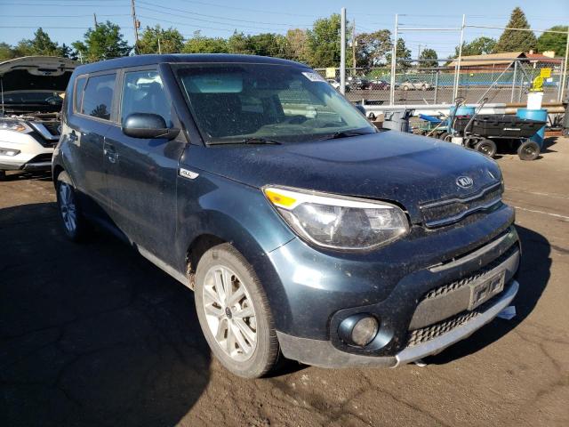 KIA SOUL + 2017 with VIN KNDJP3A56H7419050 - Photo from auction