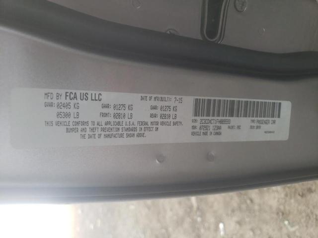 Photo 10 from auction – 2015 DODGE CHARGER R/ with VIN 2C3CDXCT1FH889593
