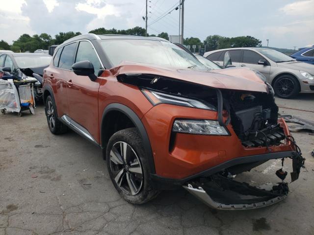 NISSAN ROGUE PLAT 2021 with VIN JN8AT3DC5MW100281 - Photo from auction
