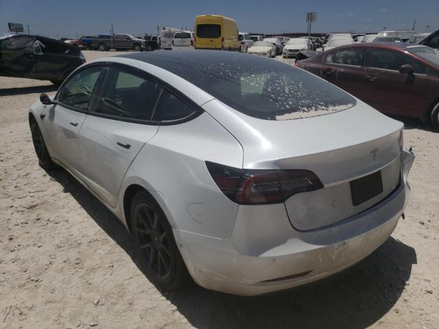 Photo 3 from auction – 2021 TESLA MODEL 3 with VIN 5YJ3E1EA4MF866622