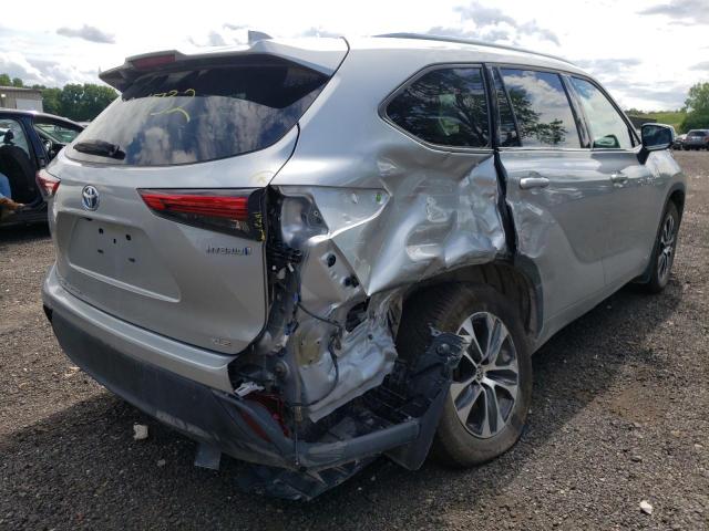 Photo 4 from auction – 2021 TOYOTA HIGHLANDER with VIN 5TDGBRCH0MS521799