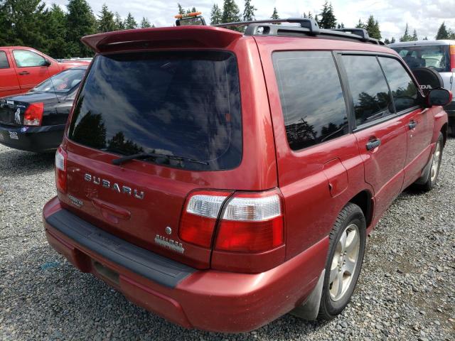 Photo 4 from auction – 2002 SUBARU FORESTER S with VIN JF1SF65672H712281