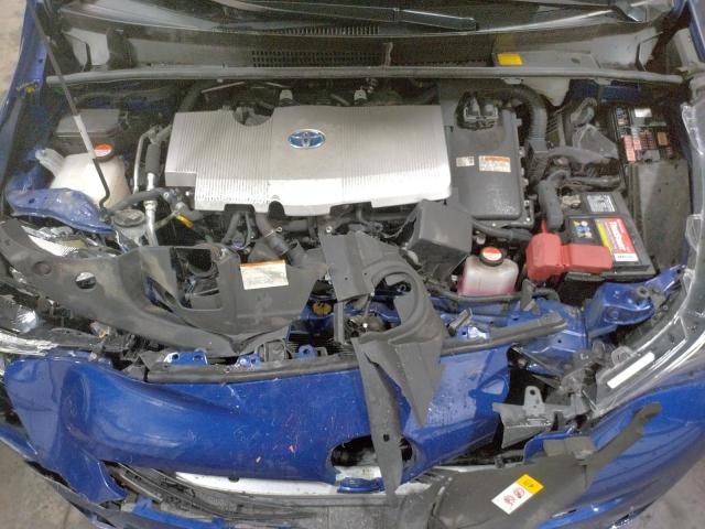 Photo 7 from auction – 2016 TOYOTA PRIUS with VIN JTDKARFUXG3521580
