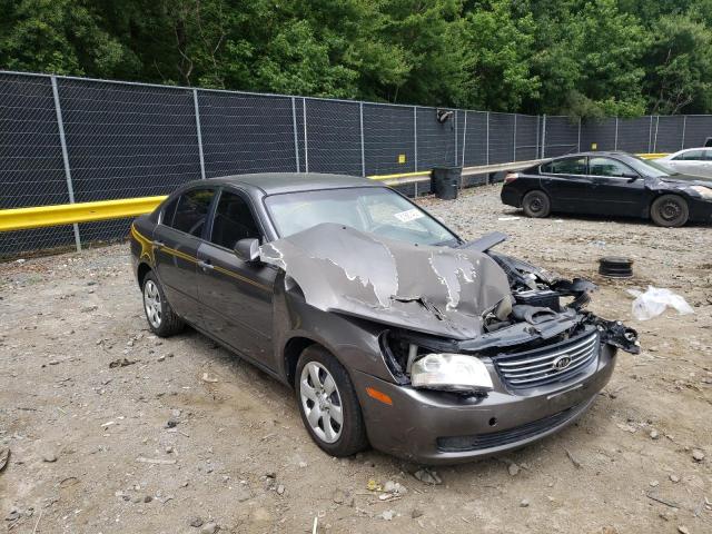 KIA OPTIMA 2008 with VIN KNAGE123X85204829 - Photo from auction
