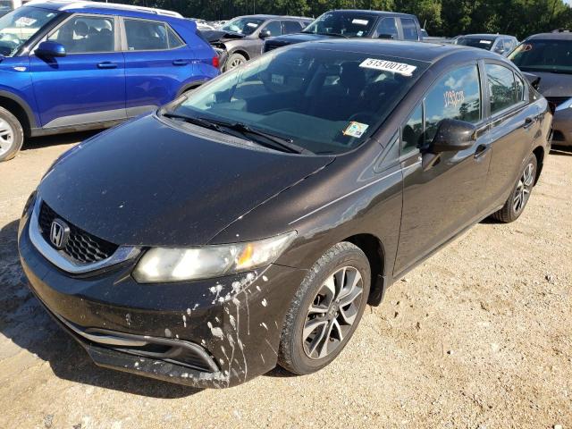 Photo 2 from auction – 2013 HONDA CIVIC EX with VIN 2HGFB2F88DH505493