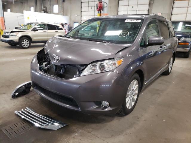 Photo 2 from auction – 2011 TOYOTA SIENNA XLE with VIN 5TDDK3DC9BS017493
