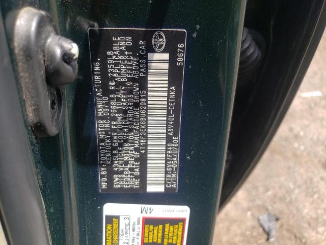 Photo 10 from auction – 2011 TOYOTA CAMRY BASE with VIN 4T1BF3EK6BU620815