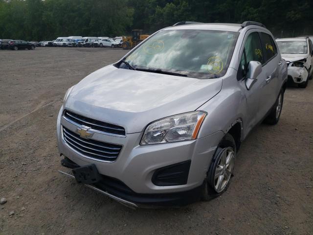 Photo 2 from auction – 2016 CHEVROLET TRAX 1LT with VIN 3GNCJPSB8GL268428