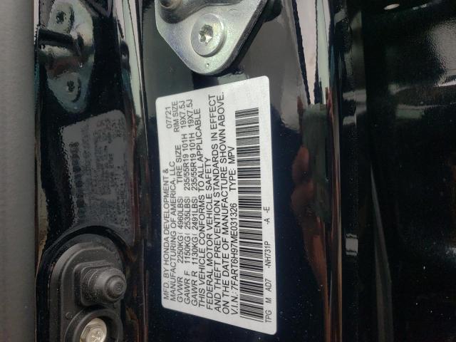 Photo 10 from auction – 2021 HONDA CRV with VIN 7FART6H97ME031326