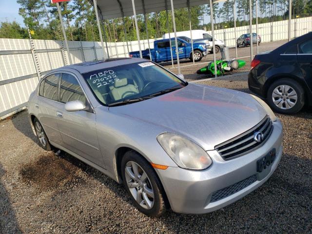 INFINITI G35 2005 with VIN JNKCV51E65M212258 - Photo from auction