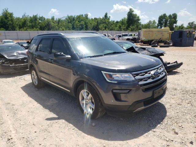 FORD EXPLORER X 2018 with VIN 1FM5K7D83JGB88428 - Photo from auction