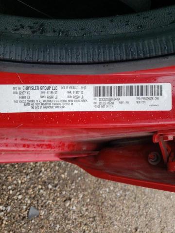 Photo 10 from auction – 2014 DODGE AVENGER SX with VIN 1C3CDZCG2EN134084