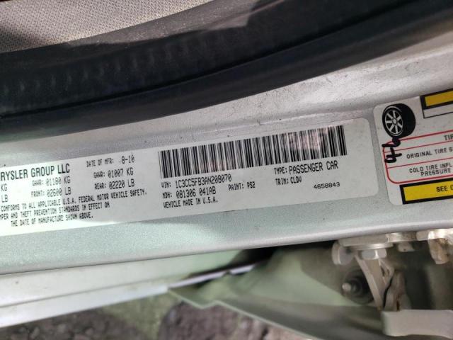 Photo 10 from auction – 2010 CHRYSLER SEBRING LI with VIN 1C3CC5FB3AN208070