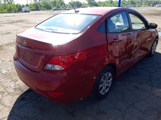 Photo 4 from auction – 2014 HYUNDAI ACCENT GLS with VIN KMHCT4AE2EU613576