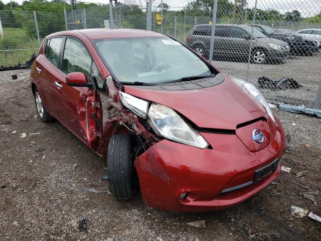Photo 1 from auction – 2012 NISSAN LEAF SV with VIN JN1AZ0CP7CT015135