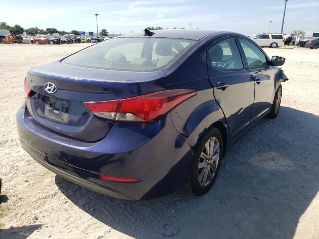 Photo 4 from auction – 2014 HYUNDAI ELANTRA SE with VIN 5NPDH4AE2EH488017
