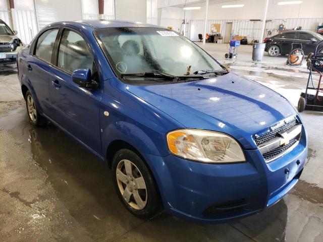 CHEVROLET AVEO BASE 2008 z numerem VIN KL1TD56628B259560 - Zdjęcie z aukcji