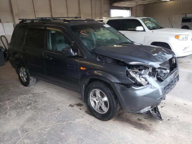 HONDA PILOT EX 2006 with VIN 5FNYF185X6B020578 - Photo from auction