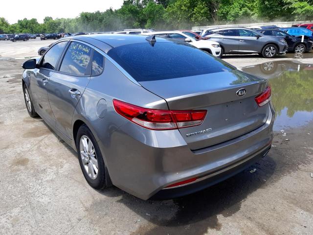 Photo 3 from auction – 2016 KIA OPTIMA LX with VIN 5XXGT4L33GG099229