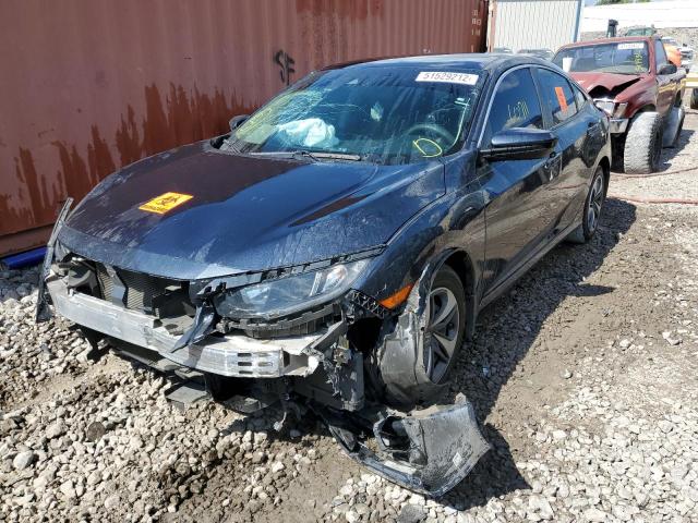 Photo 2 from auction – 2019 HONDA CIVIC LX with VIN 19XFC2F60KE034538