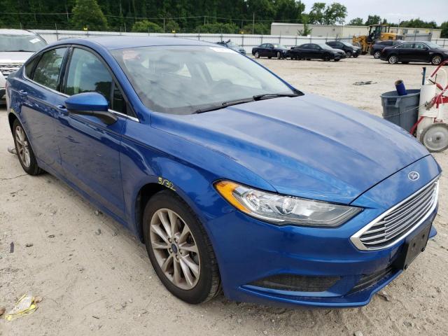 FORD FUSION SE 2017 with VIN 3FA6P0HD5HR250526 - Photo from auction